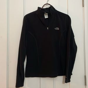 North Face Fleece  1/4 zip sweater (M)